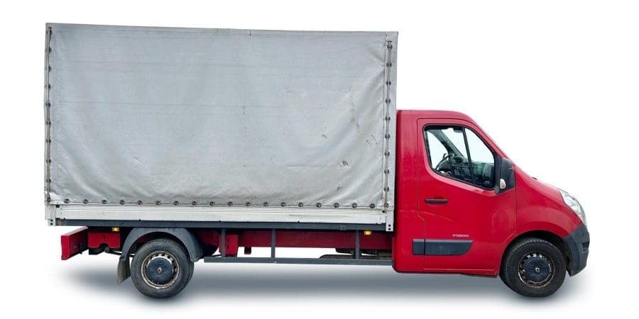 Renault Master - plachta